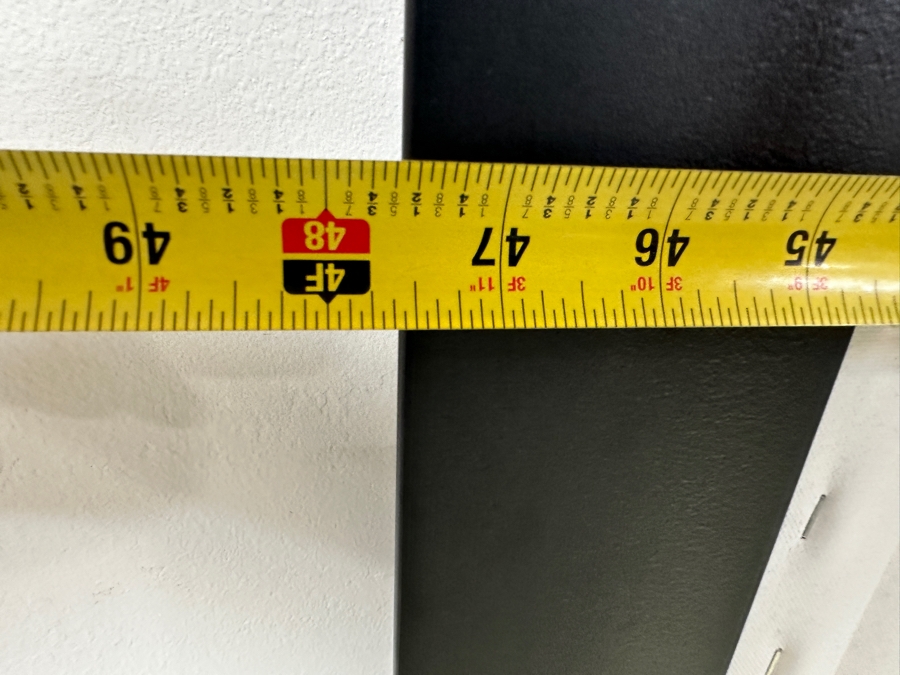 Just Added - Drew Etienne (American Twenty-First Century) Abstract Acrylic on Canvas Titled: 'Spatial Event' 41” X 41” [Photo 11]