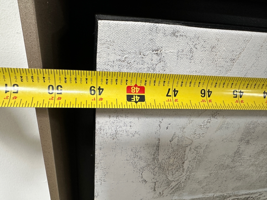 Just Added - Dennis Carney (American, b. 1960) Abstract Painting on Canvas Titled 'Downtown Metal' Signed Lower Right 49” X 40' Estimate $3,000-$4,000 [Photo 12]