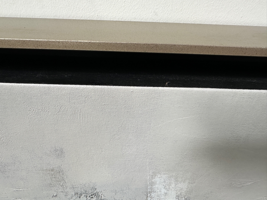 Just Added - Dennis Carney (American, b. 1960) Abstract Painting on Canvas Titled 'Downtown Metal' Signed Lower Right 49” X 40' Estimate $3,000-$4,000 [Photo 6]