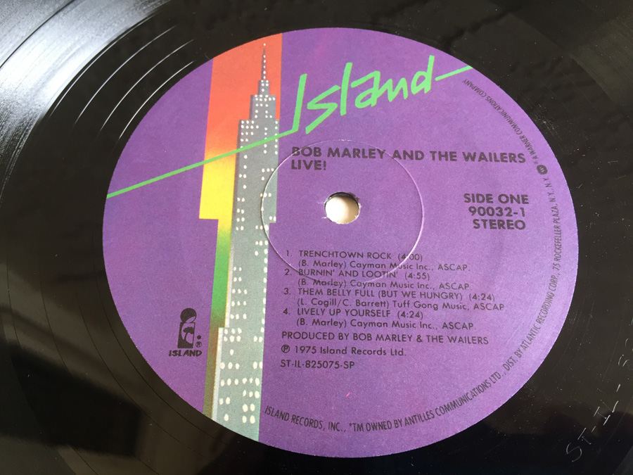 Bob Marley & The Wailers ‎- Live! - Island Records ‎- 90032-1 [Photo 4]