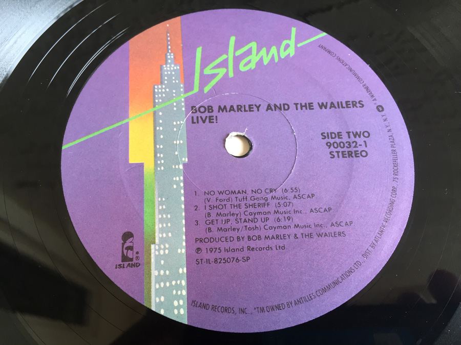 Bob Marley & The Wailers ‎- Live! - Island Records ‎- 90032-1 [Photo 6]