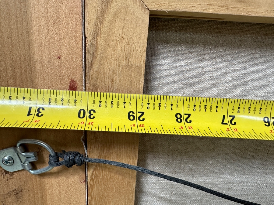 Just Added - Armand Cabrera (American, B. 1955) Oil On Canvas Titled 'Lily Pond' Signed Bottom Right 24' x 30' Framed: 37.5' x 32.5' [Photo 14]