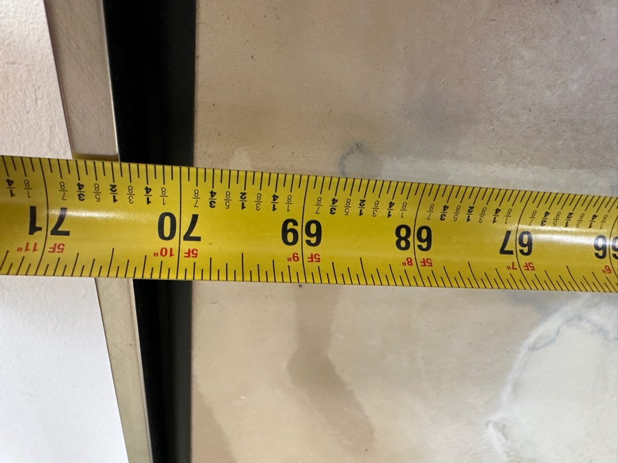 John Douglas (American, Twentieth-Twenty-First Century) Mixed Media on Board with Thin Silver Frame Titled: 'Orion' 78' x 44” Estimate $6,000-$9,000 [Photo 10]