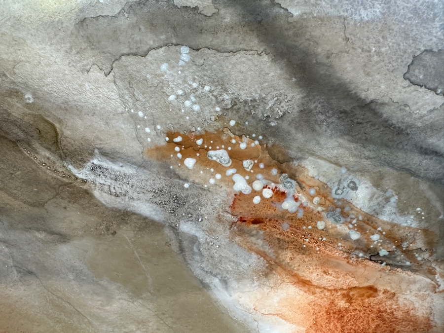 John Douglas (American, Twentieth-Twenty-First Century) Mixed Media on Board with Thin Silver Frame Titled: 'Orion' 78' x 44” Estimate $6,000-$9,000 [Photo 6]