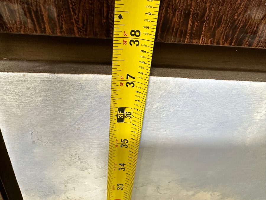  Mixed Media On Canvas Titled 'Purple Sky' Signed Bottom Right, “Williams” (Artist Unidentified) 50' x 38” [Photo 9]