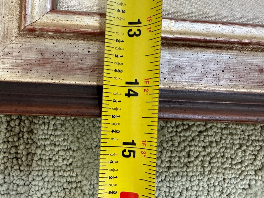 Richard Kozlow (American, 1926-2008) Acrylic on Canvas Titled 'Isla Mujer' 1970 7' x 9' Framed: 12.5' x 14' [Photo 15]