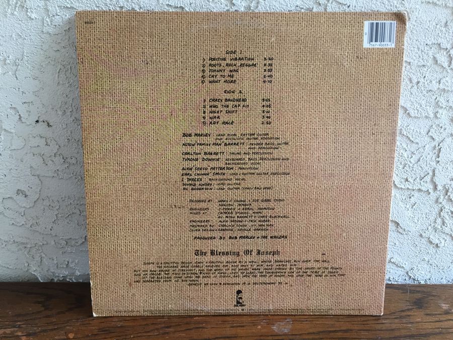 Bob Marley & The Wailers ‎- Rastaman Vibration - Island Records ‎- 90033-1 [Photo 2]