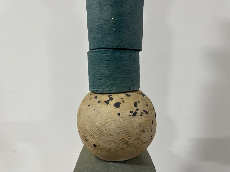 Christopher Davis-Benavides Abstract Ceramic Sculpture Inspired by a Peruvian Village 16'W x 80'H [Photo 4]