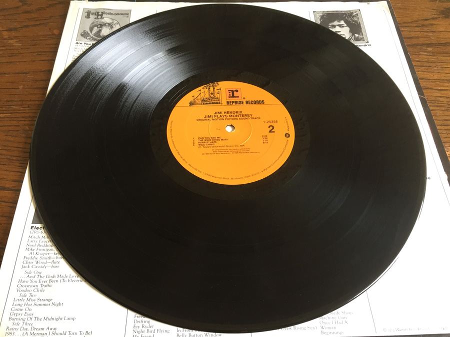 Jimi Hendrix ‎- Jimi Plays Monterey - Reprise Records ‎- 25358-1 [Photo 8]