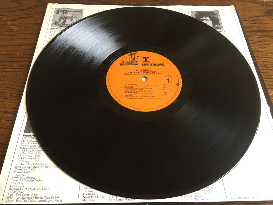 Jimi Hendrix ‎- Jimi Plays Monterey - Reprise Records ‎- 25358-1 [Photo 6]