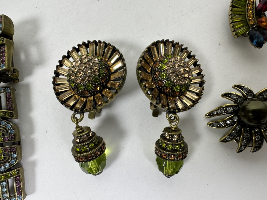 Collection Of (14) Heidi Daus Jewelry Clip-On Earrings [Photo 10]