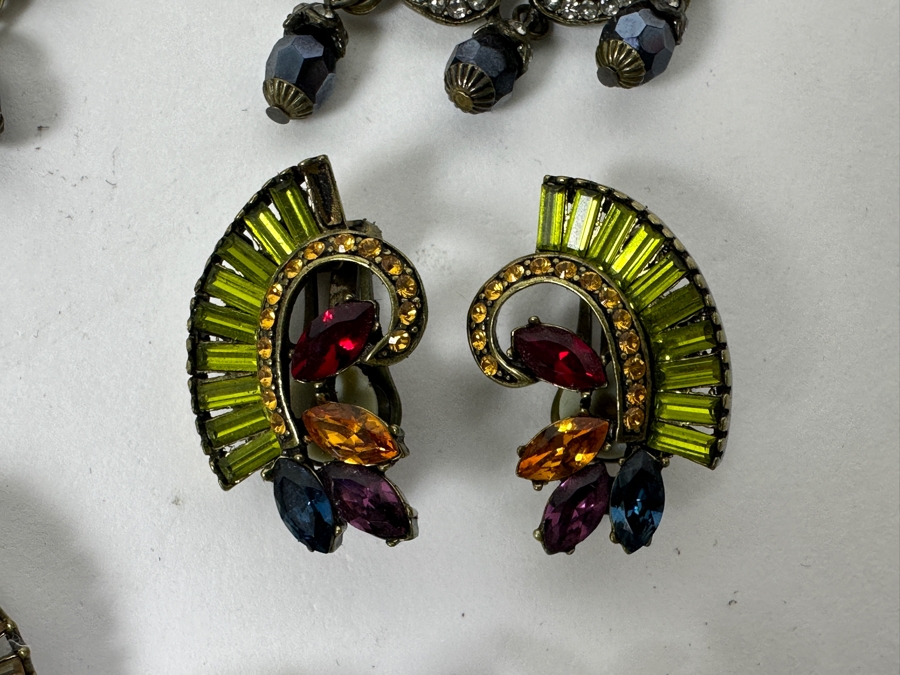 Collection Of (14) Heidi Daus Jewelry Clip-On Earrings [Photo 18]