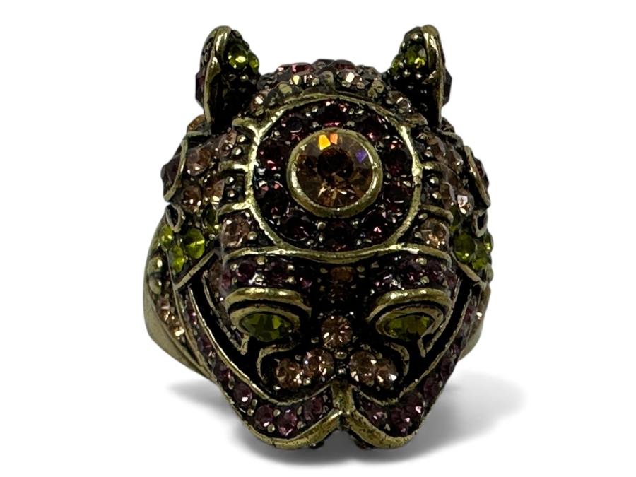 (4) Heidi Daus Jewelry Rings: Top Left Size 10, Top Right Size 9, Bottom Left Size 10.25, Bottom Right Size 10.5 [Photo 2]