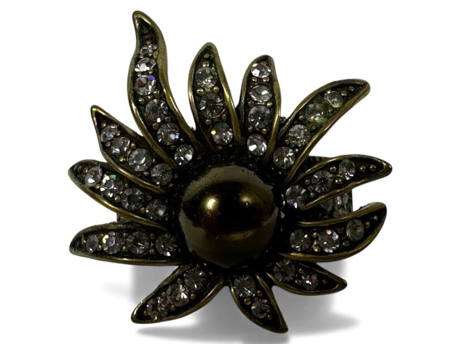 (4) Heidi Daus Jewelry Rings: Top Left Size 10, Top Right Size 9, Bottom Left Size 10.25, Bottom Right Size 10.5 [Photo 3]