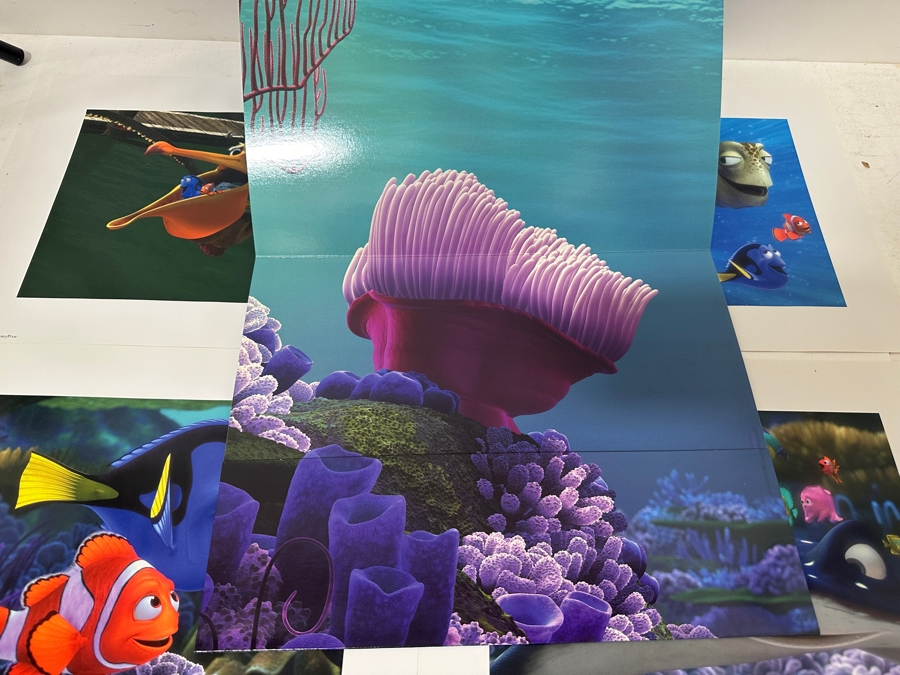 (4) Walt Disney Pictures Finding Nemo Lithographs 14 X 11 [Photo 7]