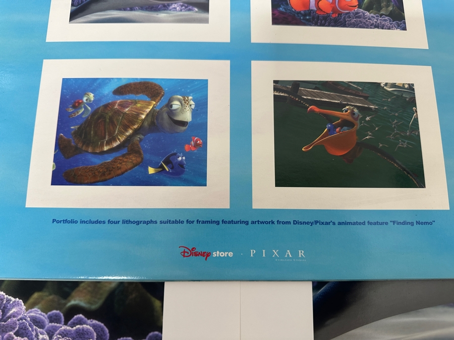 (4) Walt Disney Pictures Finding Nemo Lithographs 14 X 11 [Photo 6]