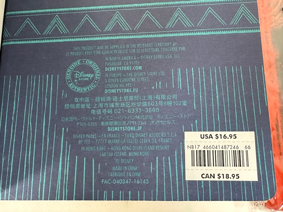 (6) New Disney Movie Themed Notebooks  [Photo 10]