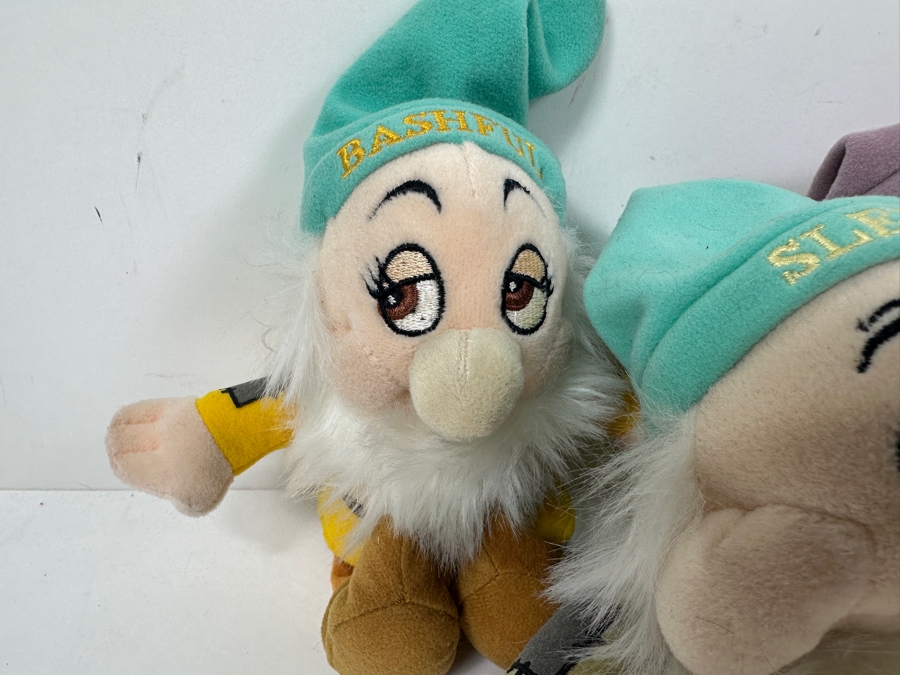 (6) Walt Disney's Snow White And The Seven Dwarfs Plush Toys [Photo 3]