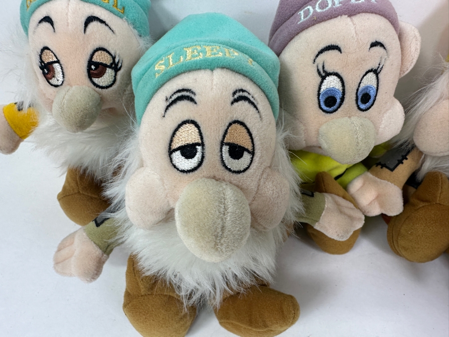 (6) Walt Disney's Snow White And The Seven Dwarfs Plush Toys [Photo 4]