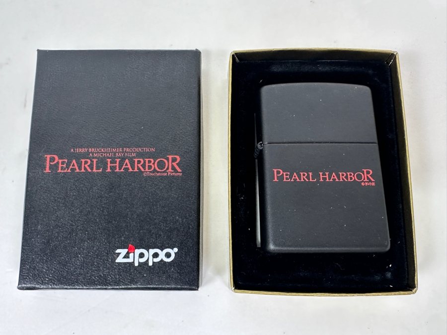 New Touchstone Pictures Pearl Harbor Movie Zippo Lighter [Photo 4]