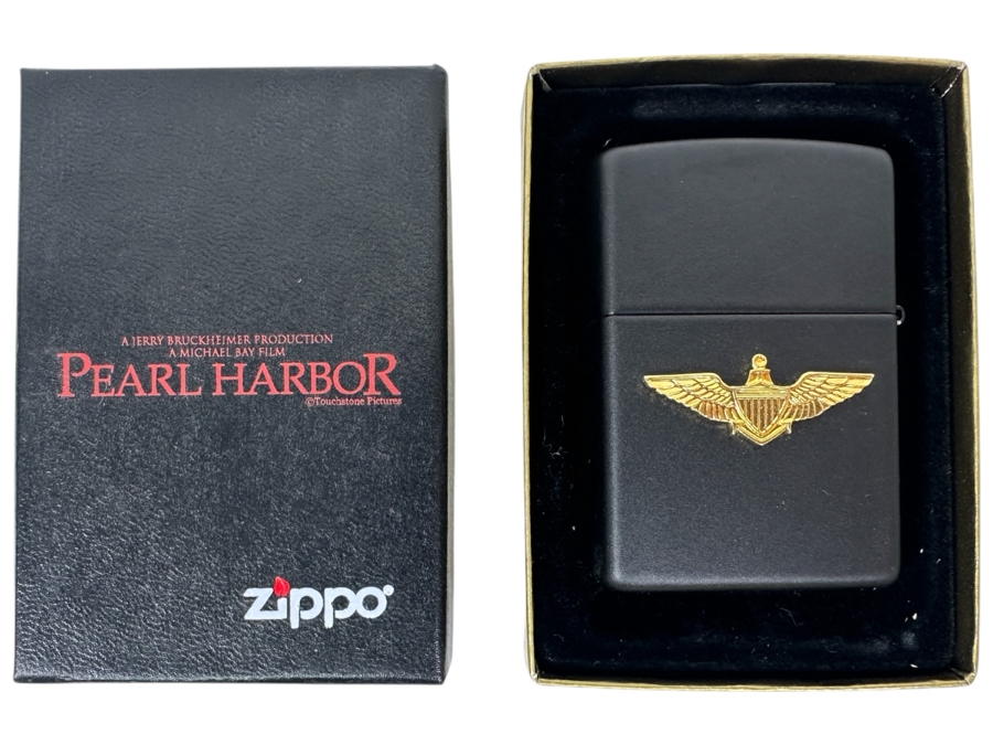 New Touchstone Pictures Pearl Harbor Movie Zippo Lighter