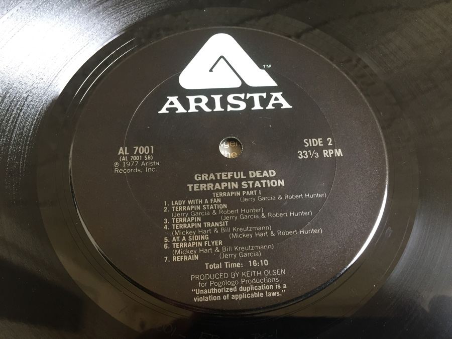 Grateful Dead, The ‎- Terrapin Station - Arista ‎- AL 7001 [Photo 8]