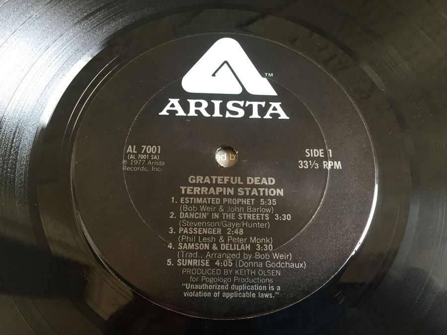 Grateful Dead, The ‎- Terrapin Station - Arista ‎- AL 7001 [Photo 6]