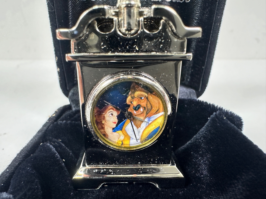 New Walt Disney's Beauty And The Beast Special Edition Clock [Photo 2]