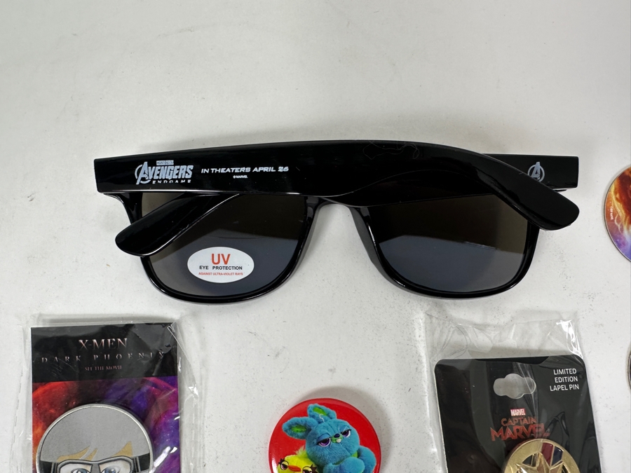 Marvel/Disney Collection Including Captain Marvel Limited Edition Lapel Pin, X-Men Dark Phoenix Keychain, Toy Story 4 Sheriff Woody Pocket Pop Keychain & More [Photo 7]