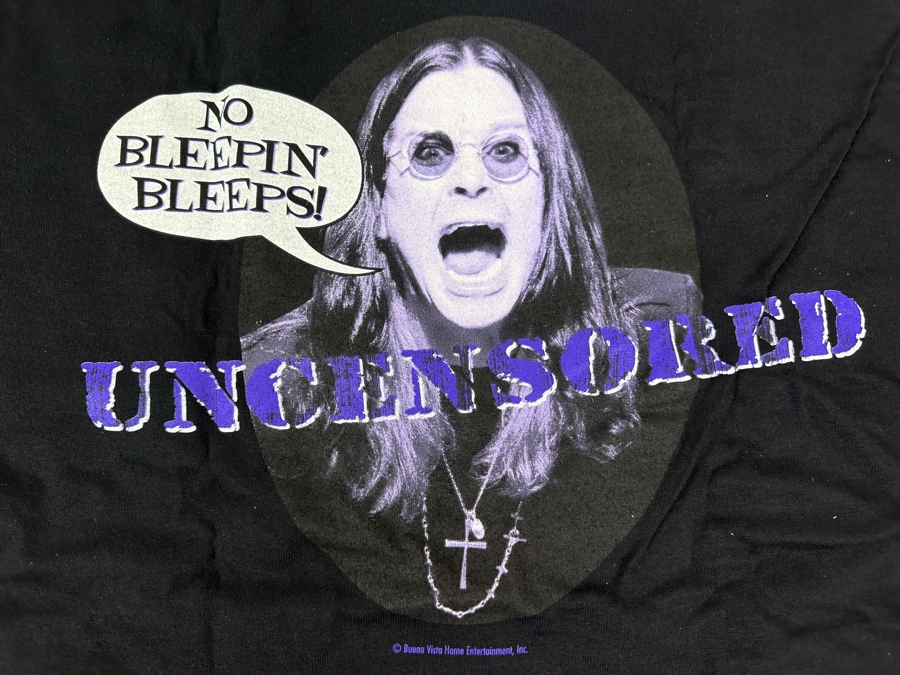 New The Osbourne Family TV Tin Tote Lunch Box 8W X 4D X 8H With New The Osbournes The First Season T-Shirt Size L [Photo 10]