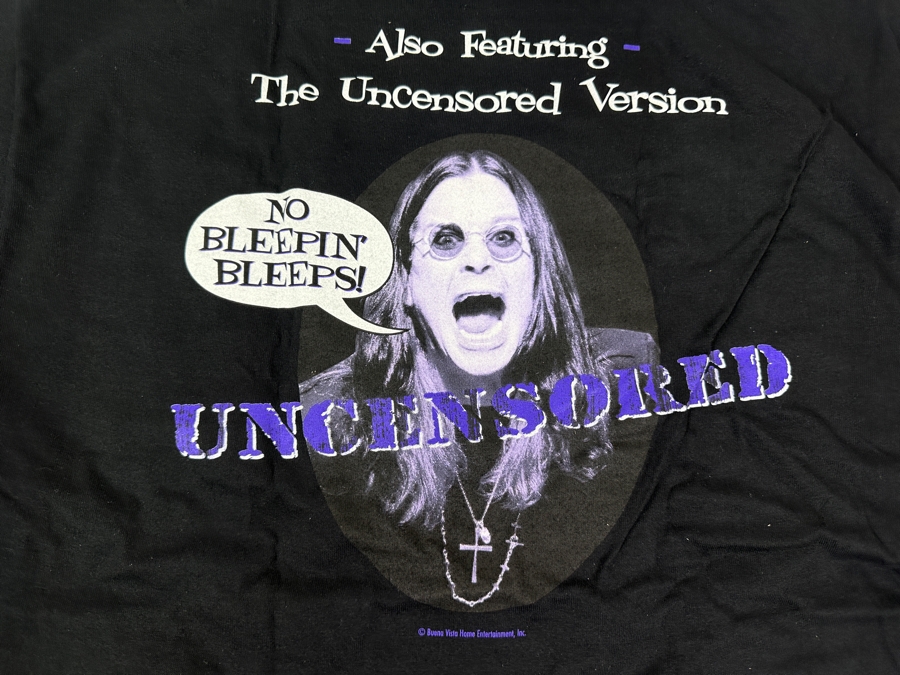 New The Osbourne Family TV Tin Tote Lunch Box 8W X 4D X 8H With New The Osbournes The First Season T-Shirt Size L [Photo 9]