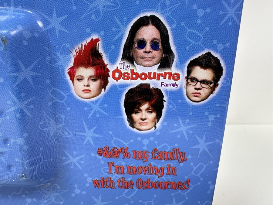 New The Osbourne Family TV Tin Tote Lunch Box 8W X 4D X 8H With New The Osbournes The First Season T-Shirt Size L [Photo 5]