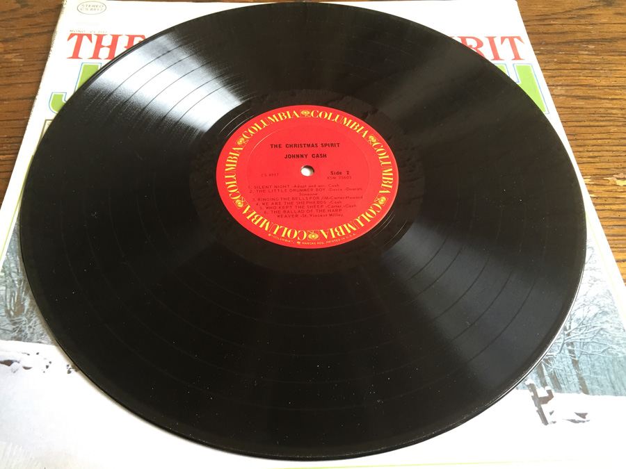 Johnny Cash ‎- The Christmas Spirit - Columbia ‎- CS 8917 [Photo 5]