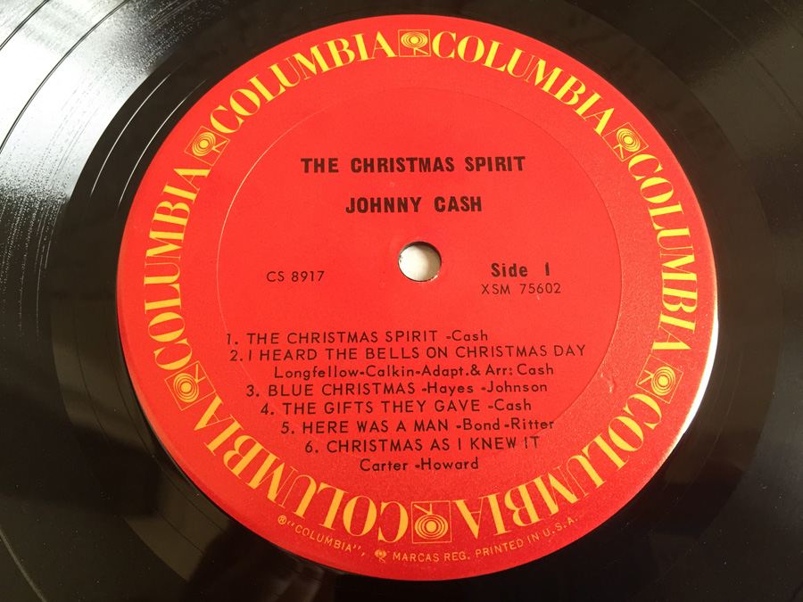 Johnny Cash ‎- The Christmas Spirit - Columbia ‎- CS 8917 [Photo 4]