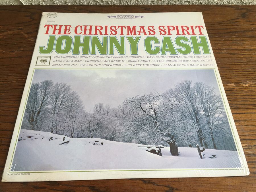 Johnny Cash ‎- The Christmas Spirit - Columbia ‎- CS 8917