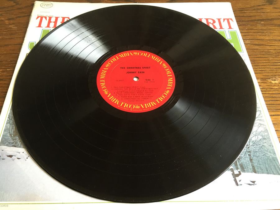 Johnny Cash ‎- The Christmas Spirit - Columbia ‎- CS 8917 [Photo 3]