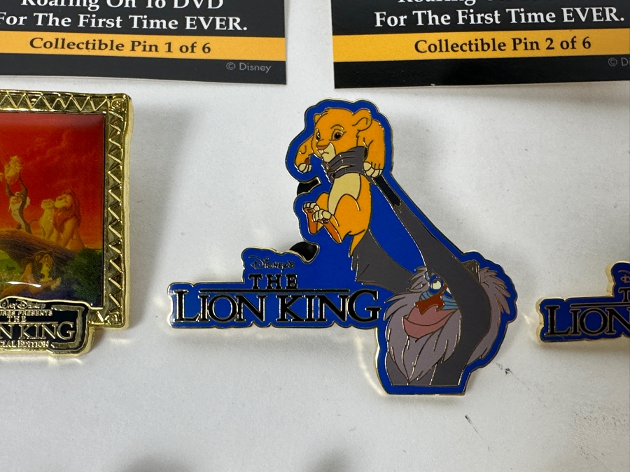 Collection Of (10) Vintage Walt Disney The Lion King Trading Pins [Photo 8]