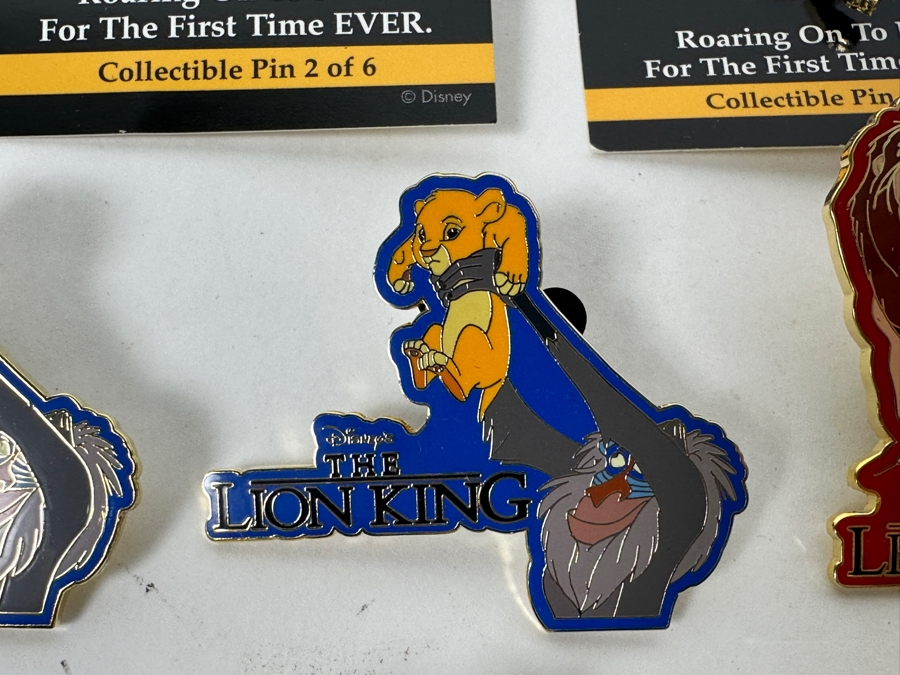 Collection Of (10) Vintage Walt Disney The Lion King Trading Pins [Photo 3]