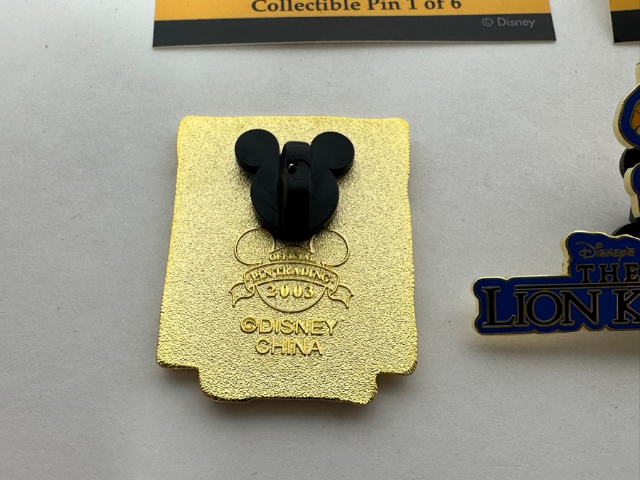 Collection Of (10) Vintage Walt Disney The Lion King Trading Pins [Photo 17]