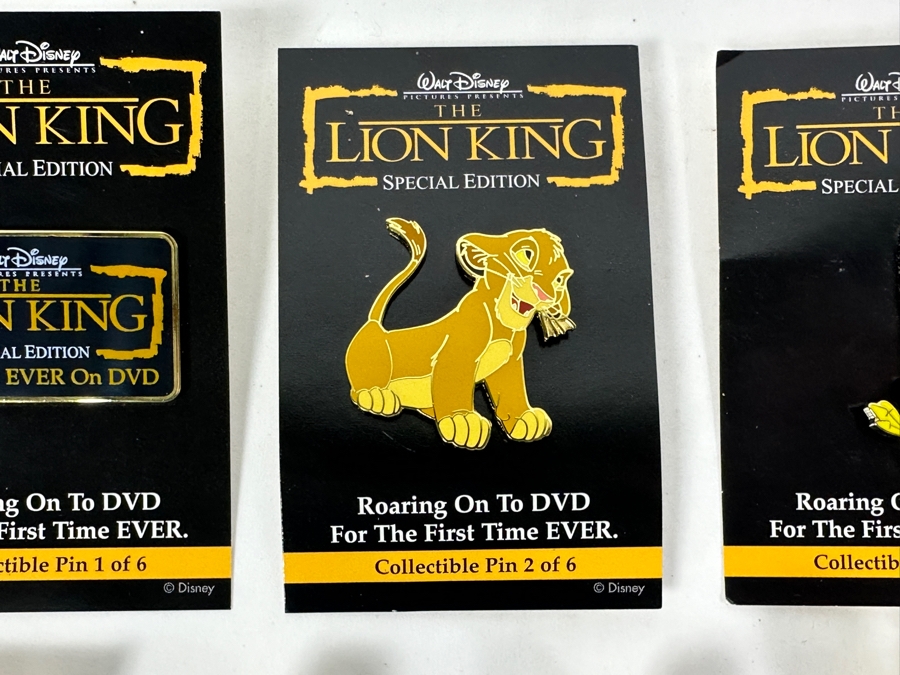 Collection Of (10) Vintage Walt Disney The Lion King Trading Pins [Photo 10]