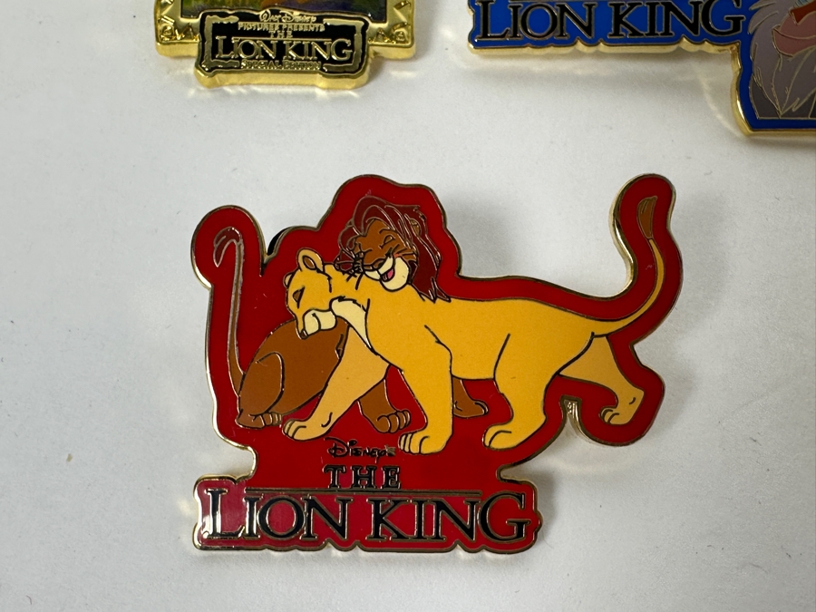 Collection Of (10) Vintage Walt Disney The Lion King Trading Pins [Photo 6]