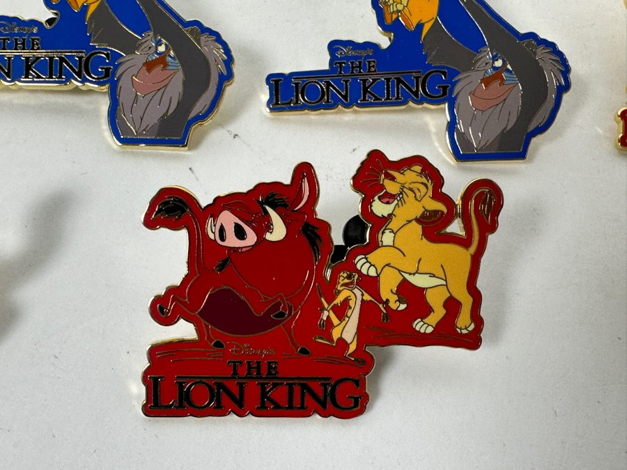 Collection Of (10) Vintage Walt Disney The Lion King Trading Pins [Photo 5]