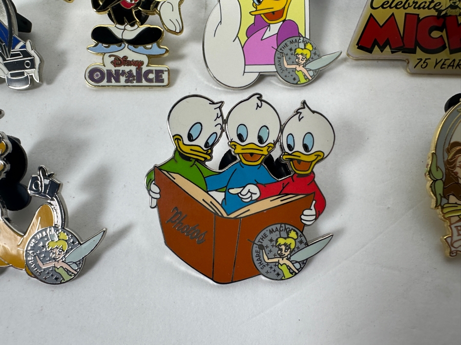 Collection Of (13) Vintage Disney Trading Pins [Photo 6]