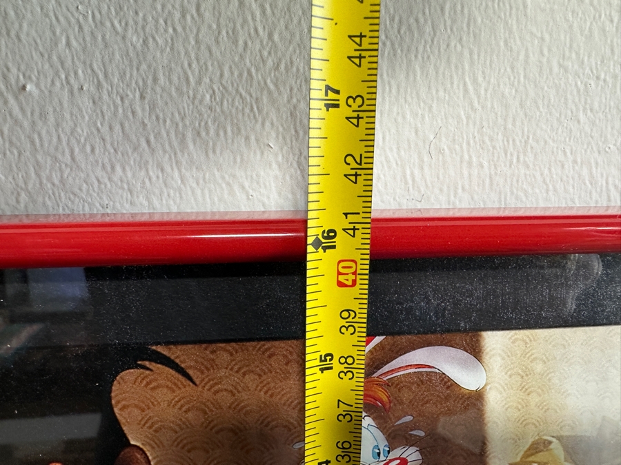 Vintage 2002 Movie Promotional Limited Edition Commemorative Lithograph Of Who Framed Roger Rabbit Numbered 57 Of 400 13' X 16' With Original Box [Photo 10]