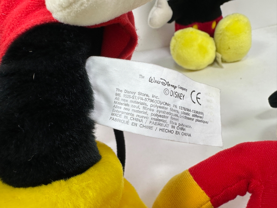 (4) Walt Disney Mickey Mouse Plush Toys [Photo 9]