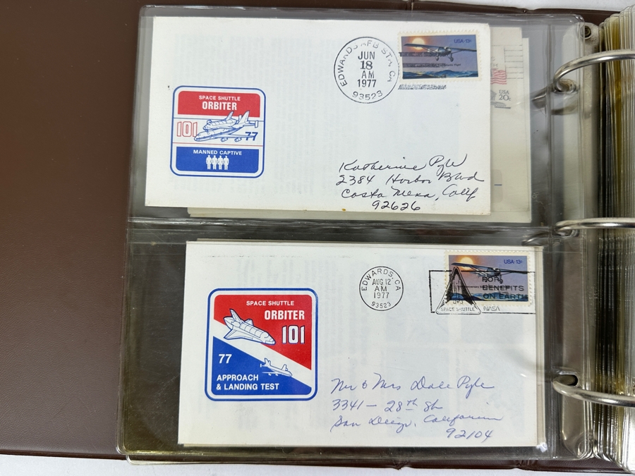 Collection Of (42) Space Shuttle / Space First Day Covers Stamps From The Seventies & Eighties - See Photos [Photo 5]