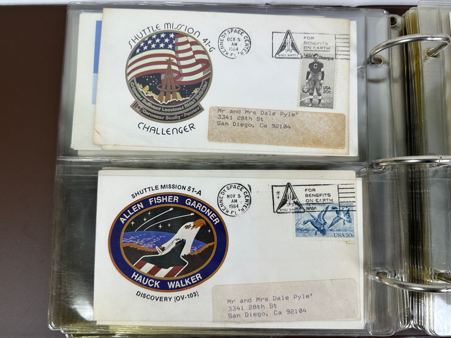 Collection Of (42) Space Shuttle / Space First Day Covers Stamps From The Seventies & Eighties - See Photos [Photo 11]