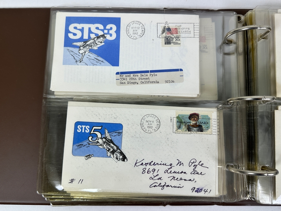 Collection Of (42) Space Shuttle / Space First Day Covers Stamps From The Seventies & Eighties - See Photos [Photo 9]