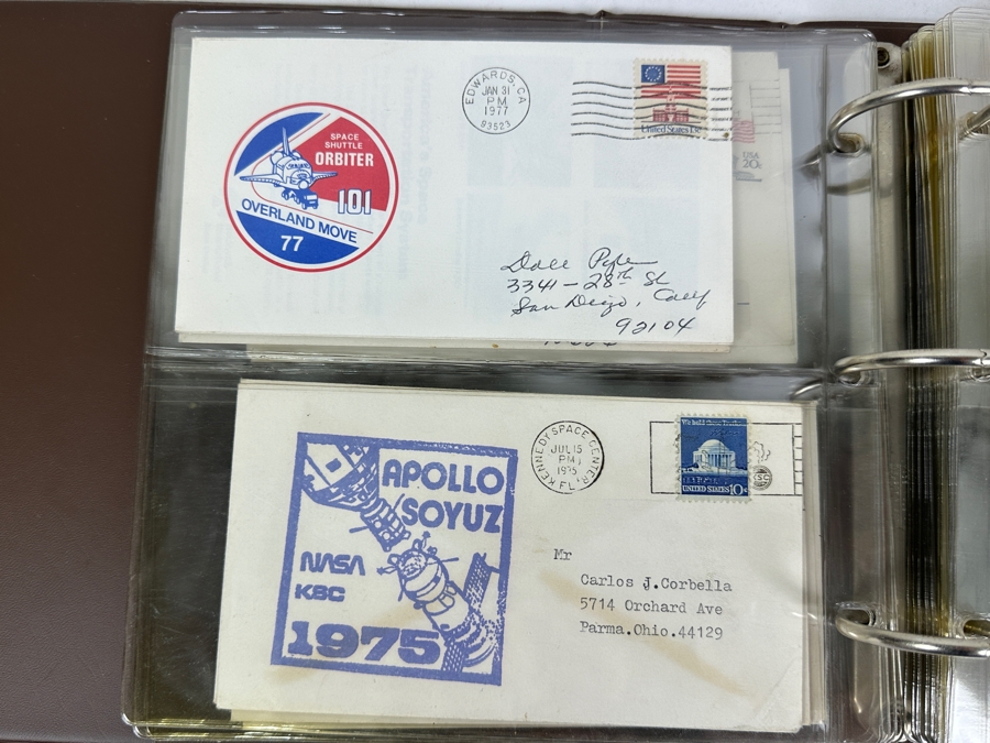 Collection Of (42) Space Shuttle / Space First Day Covers Stamps From The Seventies & Eighties - See Photos [Photo 7]