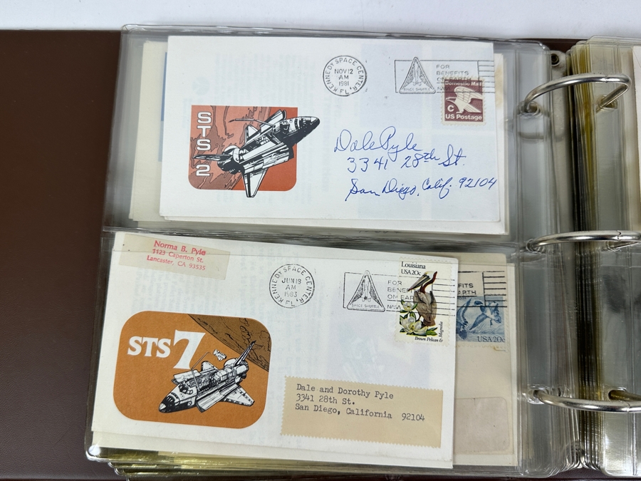 Collection Of (42) Space Shuttle / Space First Day Covers Stamps From The Seventies & Eighties - See Photos [Photo 13]